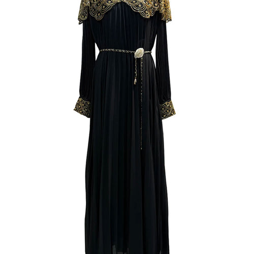 Load image into Gallery viewer, Hit Color Spliced Lace Up Loose Dresses For Women O Neck Long Sleeve Casual Dress Female Fashion Style Clothes New
