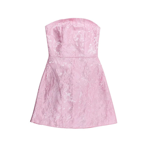 Load image into Gallery viewer, Backless Bow Sexy Mini Dress For Women Fashion Off-shoulder Strapless Sleeveless Bodycon Club Party Dress Elegant
