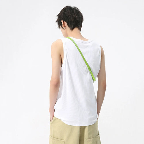 Load image into Gallery viewer, Men&#39;s Casual Vest 2024 Summer New Korean Style Letter Printed Sleeveless Sports Tank Top Trend Versatile Loose Top 9C5837
