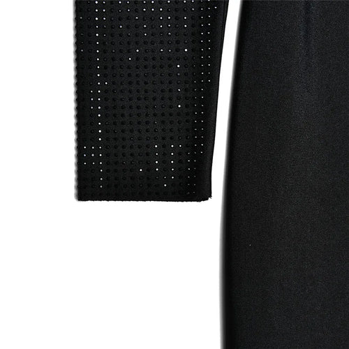 Load image into Gallery viewer, Hollow Out Sparkle Long Sleeve Maxi Dress For Women Glitter Vestidos Robe New Bodycon Shiny Night Club Party Long Dress
