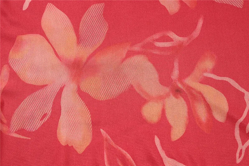 Halter Deep V Neck Ruffled Sexy Maxi Dress For Women Fashion Sleeveless Backless High Waist Bodycon Club Printed Dress