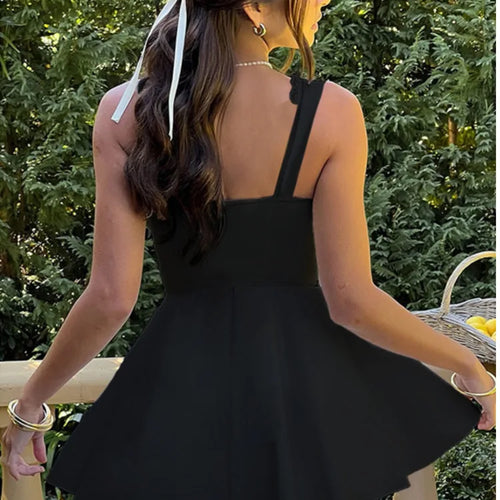 Load image into Gallery viewer, Sexy Sleeveless Deep V Lace Up Dress For Women 2024 Summer New Women's Elegant Skirt Tight Dress Party Evening Vestidos
