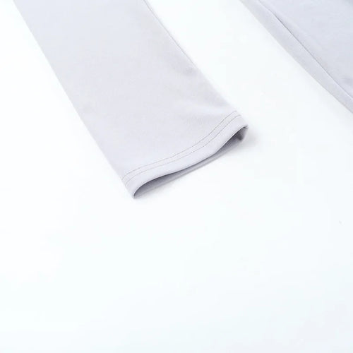 Load image into Gallery viewer, Gray Long Sleeve Sexy Mini Dress Women Solid V Neck High Waist A-line Club Party Pleated Sexy Dress Elegant Clubwear
