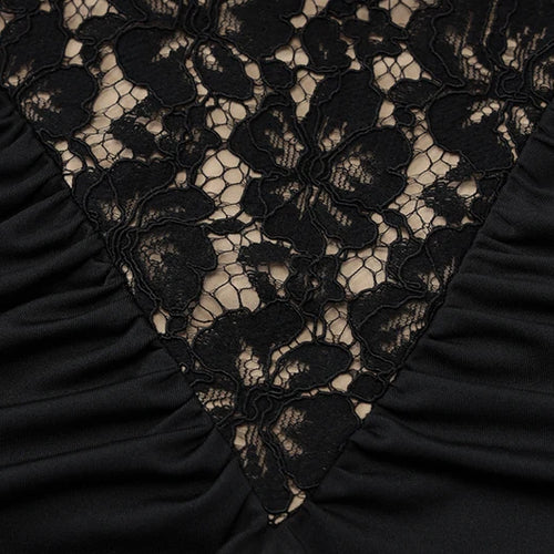 Load image into Gallery viewer, Lace Halter Backless Sexy Maxi Dress For Women Black Off-shoulder Strapless Sleeveless Bodycon Club Party Long Dress
