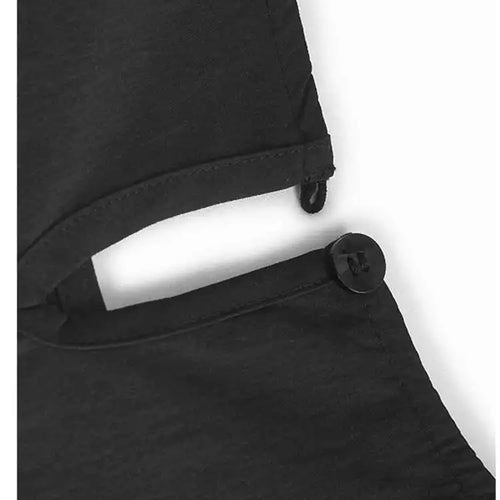 Load image into Gallery viewer, Women Black Pockets Drawstring Big Size Vest Dress New Round Neck Sleeveless Fashion Tide Spring Summer 2025 1DJ0658
