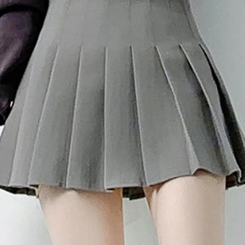 Load image into Gallery viewer, Brown Skirt Ladies 2025 Summer Clothes Women&#39;s High Waist Harajuku Korean Style Black Mini Pleated Skirt For School Girl Uniform
