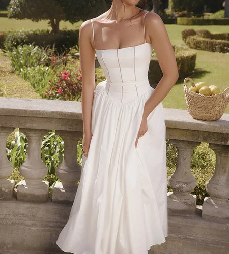 Summer Elegant Dresses for Women 2024 New Arrivals Hollow Out Flare Birthday Party Dresses Midi Print Female Clothing