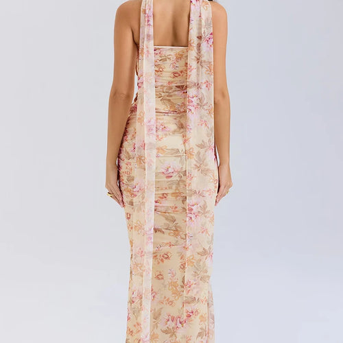 Load image into Gallery viewer, Sexy Two Pieces Sets For Women Strapless Off-shoulder Sleeveless Tops And Elegant High Waist Long Skirt Two Pieces Sets
