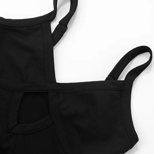 Load image into Gallery viewer, Hollow Out Backless Sexy Maxi Dress Women Gown Spaghetti Strap Sleeveless Irregular Slim Club Long Dress 2025 Summer
