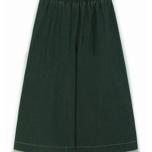 Load image into Gallery viewer, High Waist Blue Lace Hollow Out Denim Long Wide Leg Jeans New Women Trousers Fashion Tide Spring Autumn 2025 1DH9655
