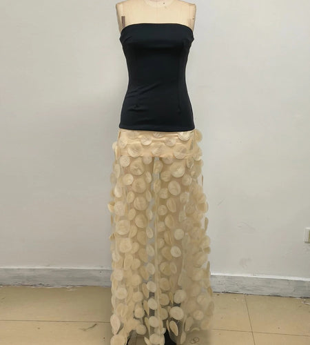 Hit Color Slimming Dresses For Women Slash Neck Sleeveless High Waist Temperament Dress Female Fashion Style New