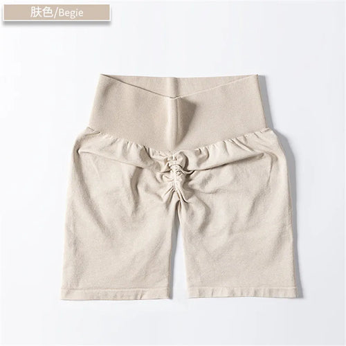 Load image into Gallery viewer, High Waist Nylon Scrunch Yoga Pant Women Sport Legging Gym Squat Proof Fitness Hip Lift Workout Shorts Tights Active Wear
