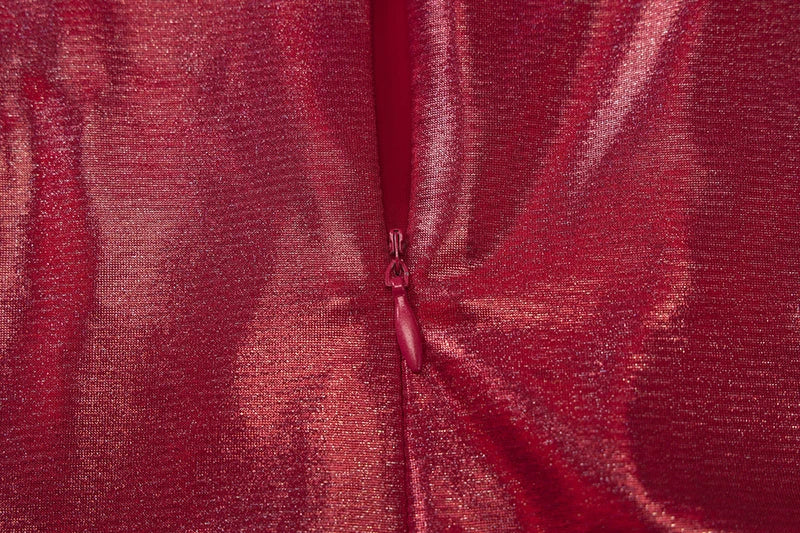 Off-shoulder Strapless Sexy Maxi Dress For Women Fashion Red Sleeveless Backless Thigh High Split Bodycon Club Dress