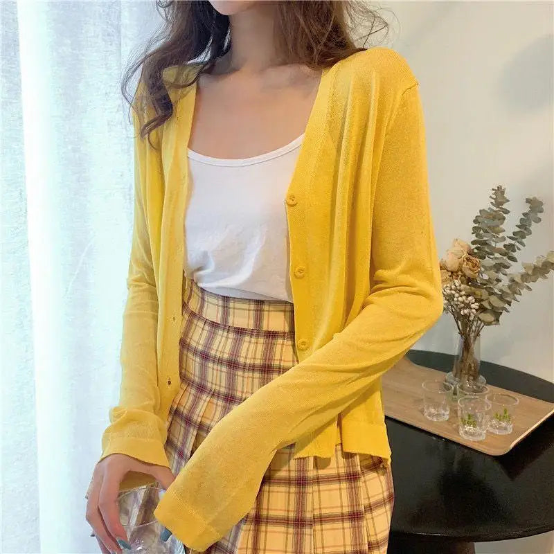 Sunscreen Clothes Womens Summer Coat Shirt Beach Sun Protection Clothing Outside Shawl Sun Protection Cardigan Cover Knit Jacket