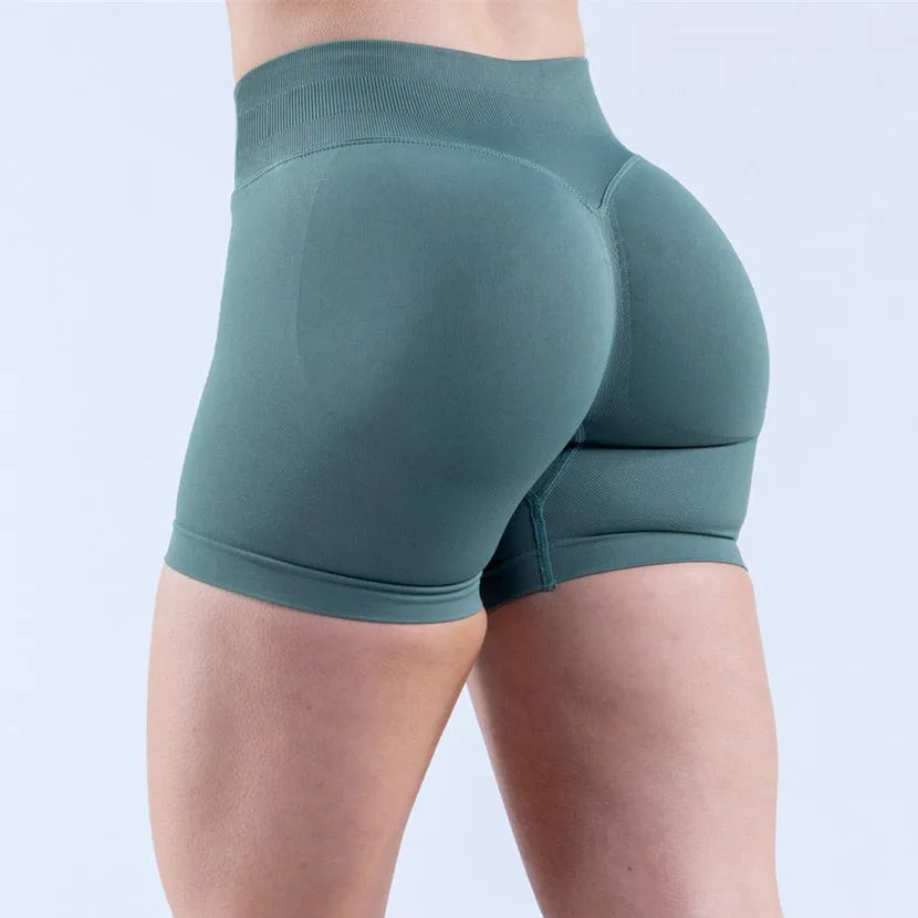 Impact Gym Shorts Woman High Support Fitness Sports Biker Short Workout Scrunch Butt Yoga Seamless Leggings Running Skipping