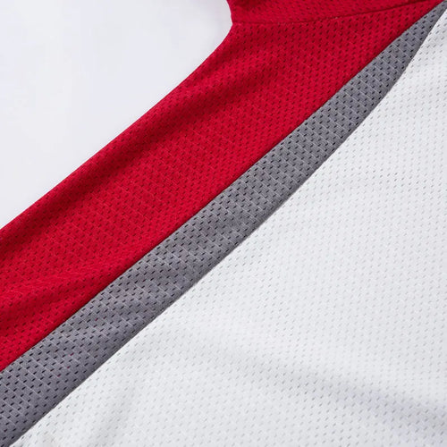 Load image into Gallery viewer, Vintage Mesh Jersey T-Shirt Y2K Graphic Printed Patchwork Sport Tshirt Streetwear Hip Hop Baggy Breathable Quick Drying Top Tee
