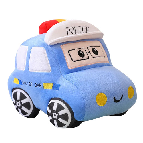 Load image into Gallery viewer, 30/40CM Cartoon Cars Peluche Toys Kawaii Police Cars Ambulances Taxis Plushie Dolls Stuffed Soft Toy Kids Baby Creative Gift
