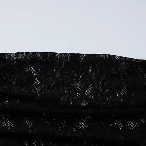 Load image into Gallery viewer, Lace Backless Sexy Maxi Dress For Women Gown Fashion Solid O Neck Long Sleeve Ruched Bodycon Club Long Dress Vestido
