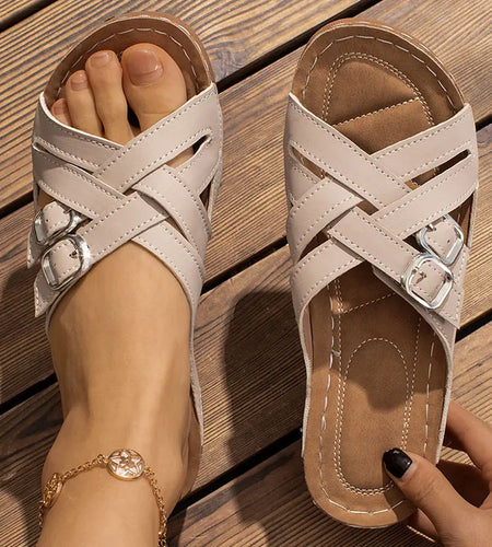 Women's Sandals Lightweight Wedges Heels Sandals For Summer Shoes Women Heeled Slippers Summer Footwear Female New Sandalias