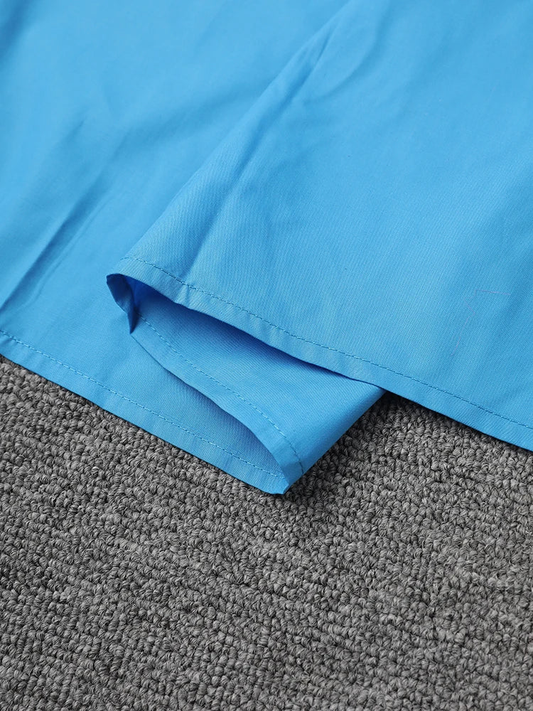 Women Black Irregular Shirt Dress New Lapel Lartern Long Sleeve Belt Waist Loose Fashion Tide Spring Autumn 2025 1DH2257