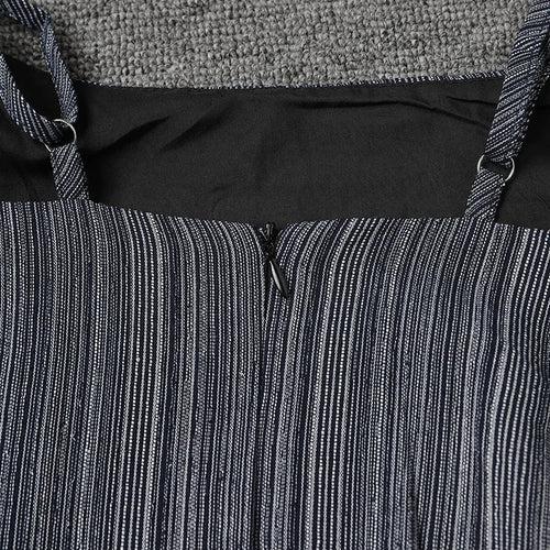 Load image into Gallery viewer, Women White Belted Elegant Spaghetti Strap Mini Dress New Round Neck Sleeveless Fashion Tide Spring Summer 2025 CPG3145
