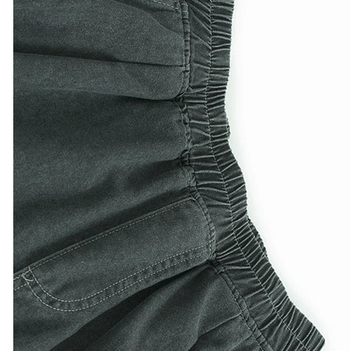 Load image into Gallery viewer, High Waist Gray Denim Pocket Casual Long Wide Leg Jeans New Women Trousers Fashion Tide Spring Autumn 2025 1DJ1571
