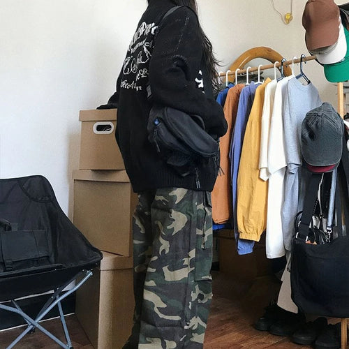 Load image into Gallery viewer, 2025 Y2k Aesthetic Jacquard Cardigans Autumn Winter Oversized Streetwear Tops New Grunge Casual Double Zippers Knitted Sweaters
