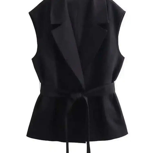 Load image into Gallery viewer, Big Size Green Vest Wide Leg Pants Two Piece Suit New Lapel Sleeveless Women Fashion Tide Spring Summer 2025 1DH6482
