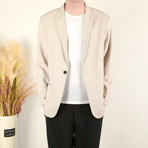 Load image into Gallery viewer, Suit Jacket Men's Spring Autumn New Style Single-breasted Loose Single Business Casual Business Male Tide 2025 9W1207
