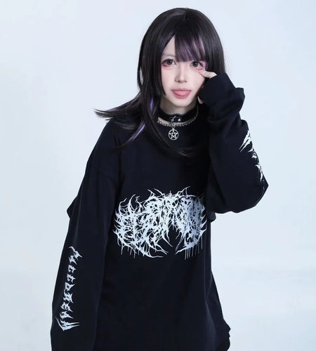2024 Ropa Mujer Streetwear Hip-hop Hoodies Women Clothes Japanese Harajuku Tops O-neck Casual Sweatshirts Print Chic Y2k Hoodie