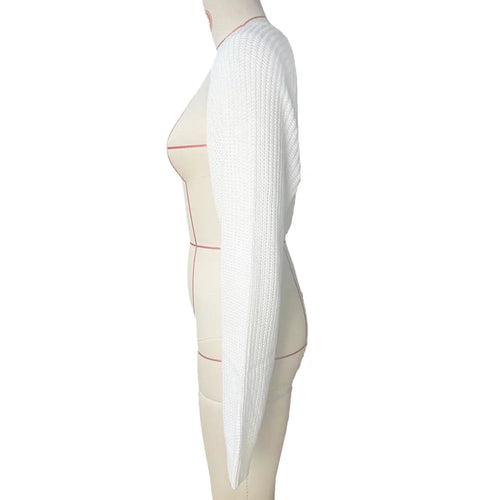 Load image into Gallery viewer, Warm Oversized Chunky Knit Loose Shrug Sport Ctop Tops
