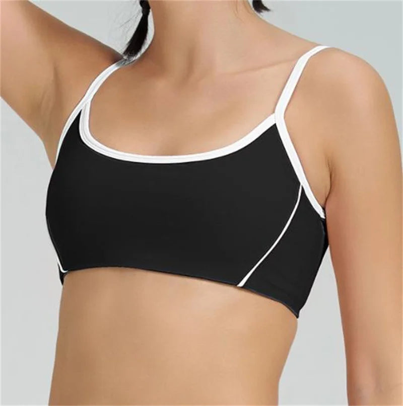 XL Sports Bra for Women Strapless Strapless Underwear Backless Yoga Vest Women Summer Gym Sports Bra Running Fitness Tops