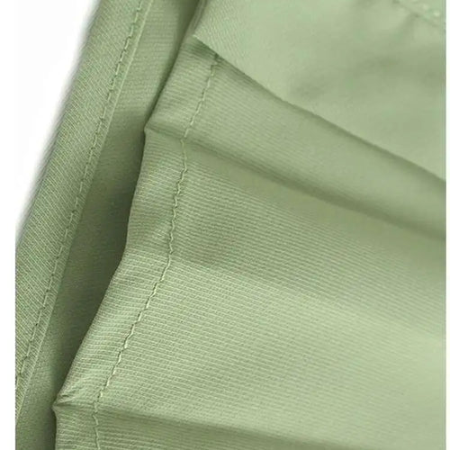 Load image into Gallery viewer, Women Green Hem Irregular Pleated Big Size Shirt Dress New Lapel Long Sleeve Fashion Tide Spring Autumn 2025 1DH6769
