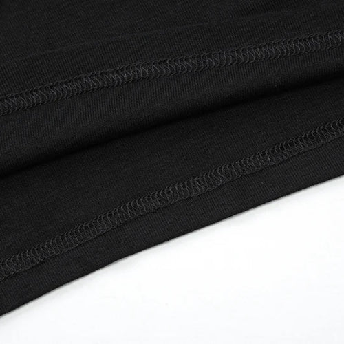 Load image into Gallery viewer, Hollow Out Oblique Shoulder Sexy Mini Dress For Women Robe Summer Black Sleeveless Backless Draped Skinny Club Dress
