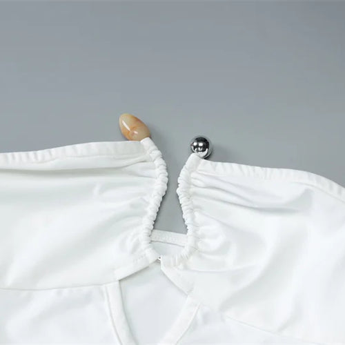 Load image into Gallery viewer, Strapless Hollow Out Sexy Maxi Dress Women Gown Summer New Off-shoulder Backless Sleeveless Beach Club Long Dress
