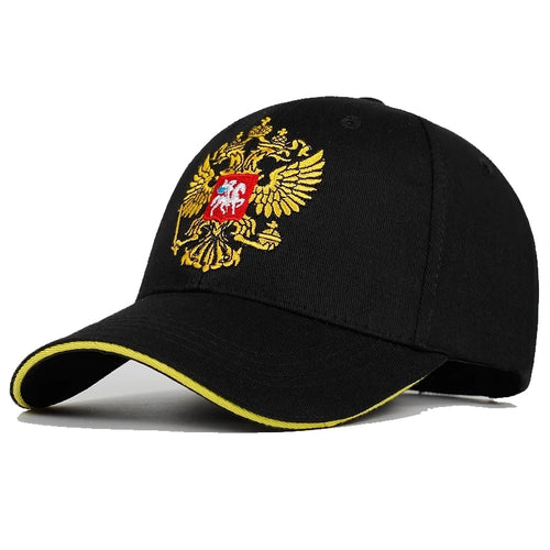 Load image into Gallery viewer, Russia Baseball Caps Russia Badge Embroidery Golf Caps Cotton Snapback Hats Men Women Hip Hop Hats Bone Fashion Sports Hats
