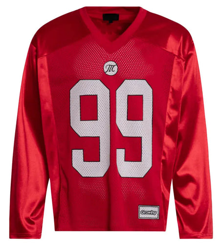 Vintage Jersey T-Shirt Graphic Printed Sports Patchwork Long Sleeve Tshirt Streetwear Hip Hop Casual V-Neck Quick Drying Tee Top