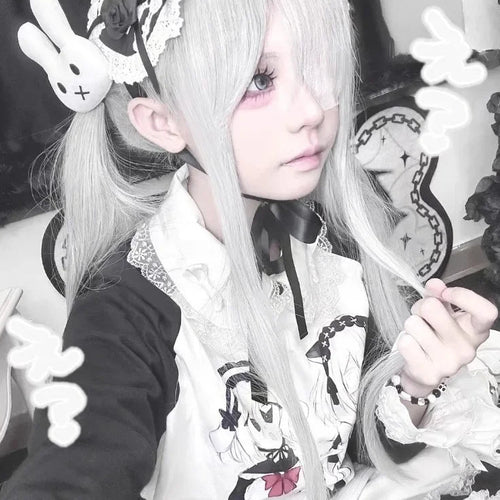 Load image into Gallery viewer, Japanese Shirts for Women Cute Y2k Tshirts Anime Print Long Sleeve Tees Fashion Camisetas 2024 Ropa Mujer Casual T Shirt 27y931
