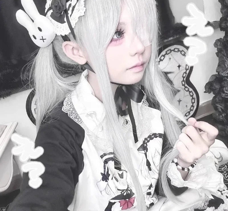 Japanese Shirts for Women Cute Y2k Tshirts Anime Print Long Sleeve Tees Fashion Camisetas 2024 Ropa Mujer Casual T Shirt 27y931