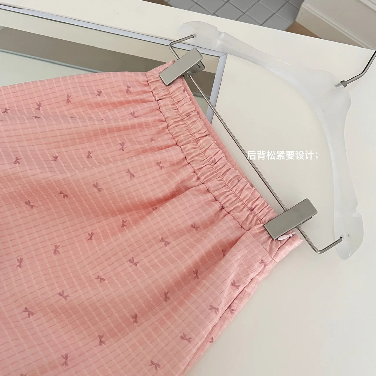 Summer Women Vintage Pink Button Sexy Off Shoulder Ruffles Sleeveless Short Tops High Waist Short Skirt 2025 Two-piece Set Trend