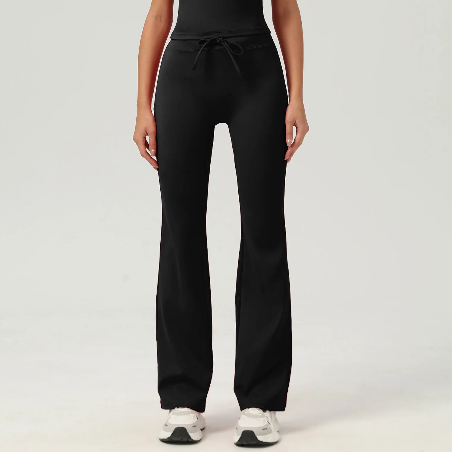 Women Gym Fitness Yoga Pants High Waist Flared Leggings Workout Runing Sport Leggings Women's Control Tummy Yoga Wide Leg Pants