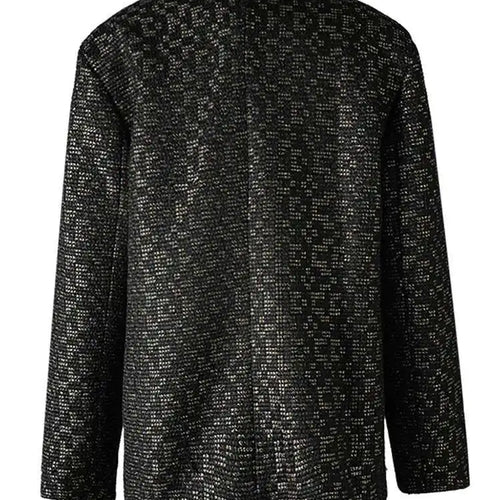 Load image into Gallery viewer, Women Black Brief Big Size Pocket Elegant Blazer New Lapel Long Sleeve Jacket Fashion Tide Spring Autumn 2025 CPG2601
