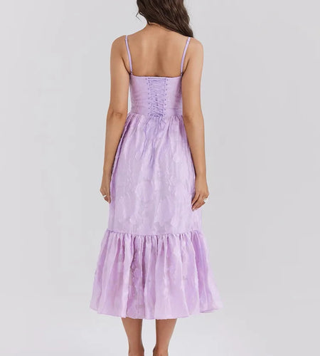 Sexy Spaghetti Strap Patchwork Long Dress Women New Summer Embroidered Skirt Slim Backless Party Club Evening Dress