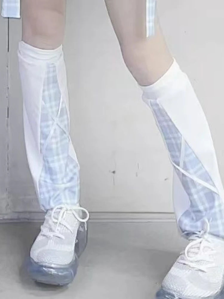 Y2k Aesthetic Lace Ruffle Plaid Hoodies Thick Y2k Jacket Women Kawaii Streetwear Harajuku Coats Casual Loose Grunge Kawaii Coats