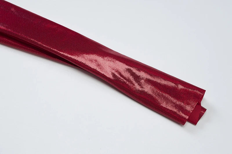 Off-shoulder Strapless Sexy Maxi Dress For Women Fashion Red Sleeveless Backless Thigh High Split Bodycon Club Dress