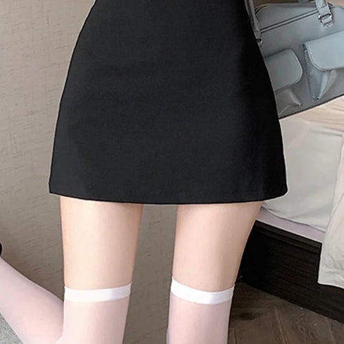 Load image into Gallery viewer, Black Tight Hip Simple Women&#39;s Skirts Office Ladies Spring New High Waist Solid Color Sexy Casual Fashion Female Skirt
