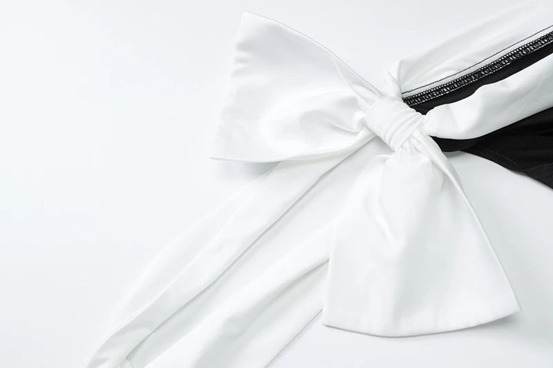 Sleeveless Ribbon Off-shoulder Solid Sexy Autumn Winter Maxi Dress For Women High Waist Bow Bodycon Party Long Dress