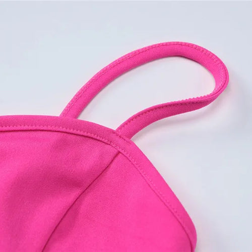 Load image into Gallery viewer, Patchwork Spaghetti Strap Maxi Dress For Women Color Contrast Slipdress Ladies Sleeveless Backless Loose Long Dress
