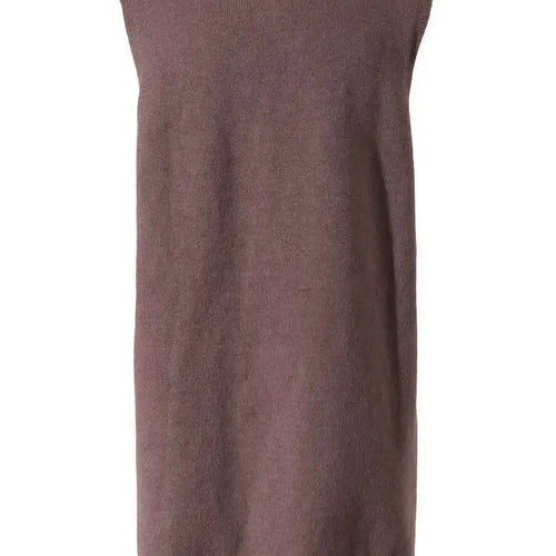 Load image into Gallery viewer, Coffee Color Big Size Knitting Sweater Loose Fit V-Neck Sleeveless Women Pullovers New Fashion Autumn Winter 2025 1Y21116
