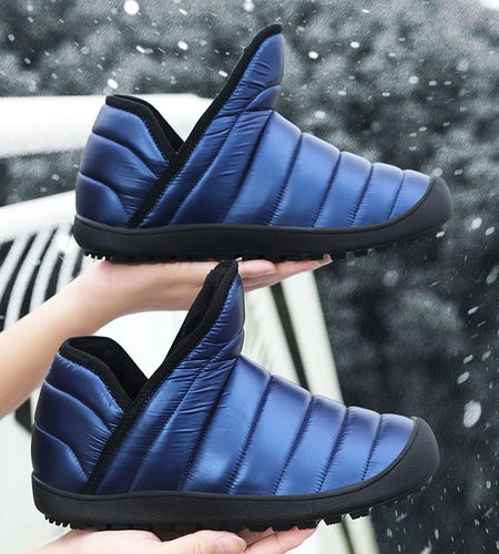 Snow Boots Woman 2025 Trend Solid Shoes Woman Platform Woman Shoes New Ankle Boots Fur Botas Mujer Women's Winter Footwear